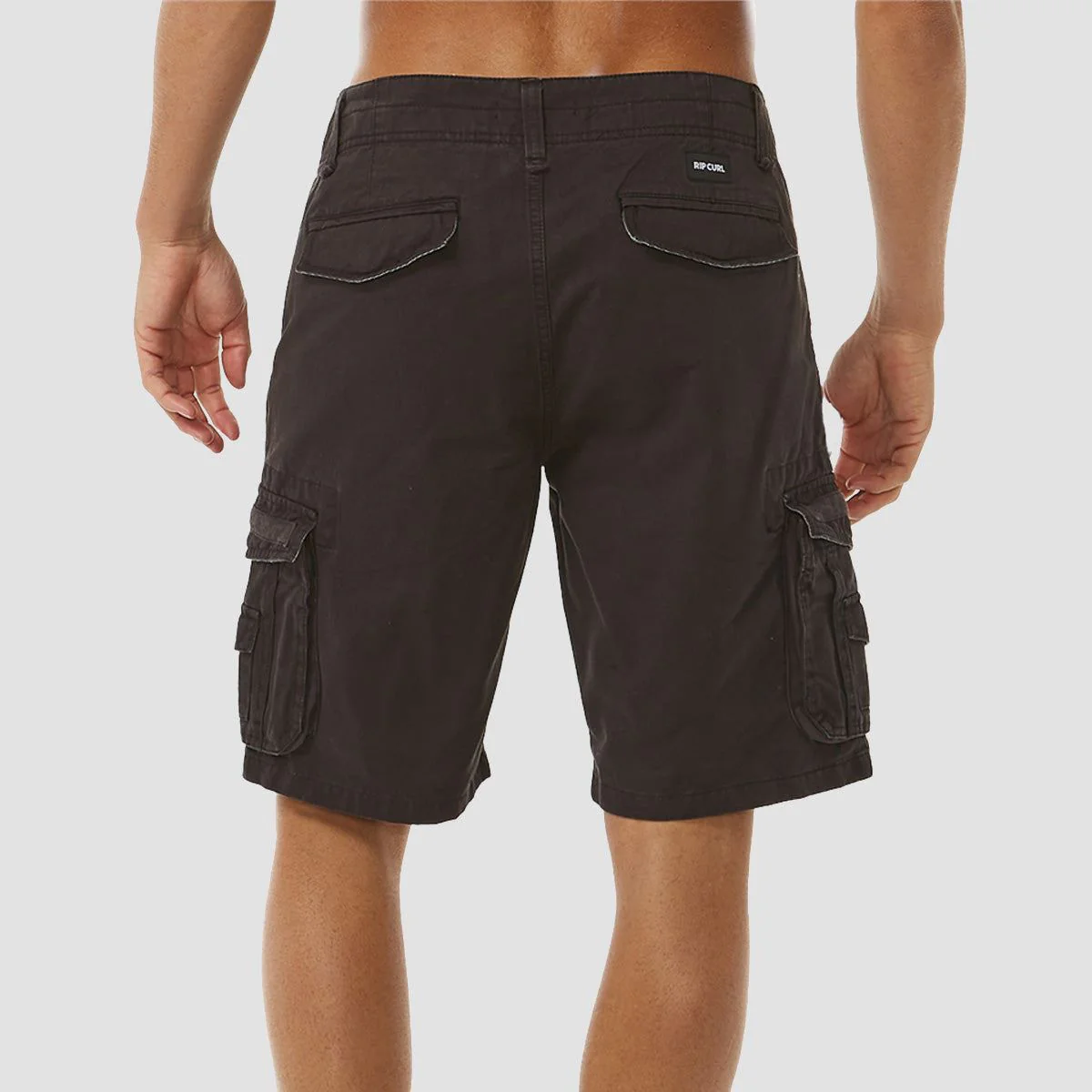 Rip Curl Classic Surf Trail Cargo Shorts Washed Black - Image 2