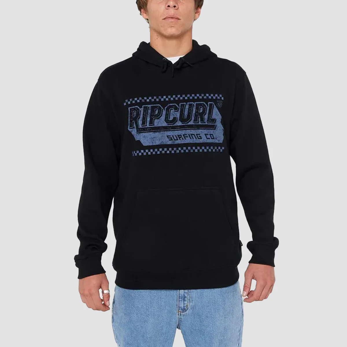 Rip Curl Down The Line Pullover Hoodie Black
