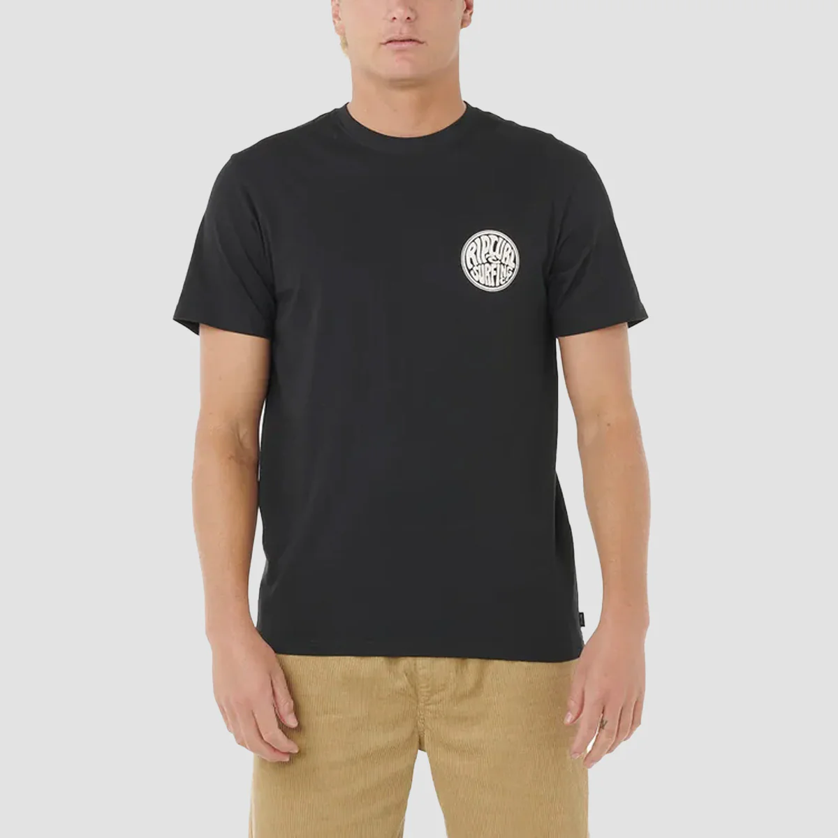 Rip Curl Drifter T-Shirt Black - Image 2