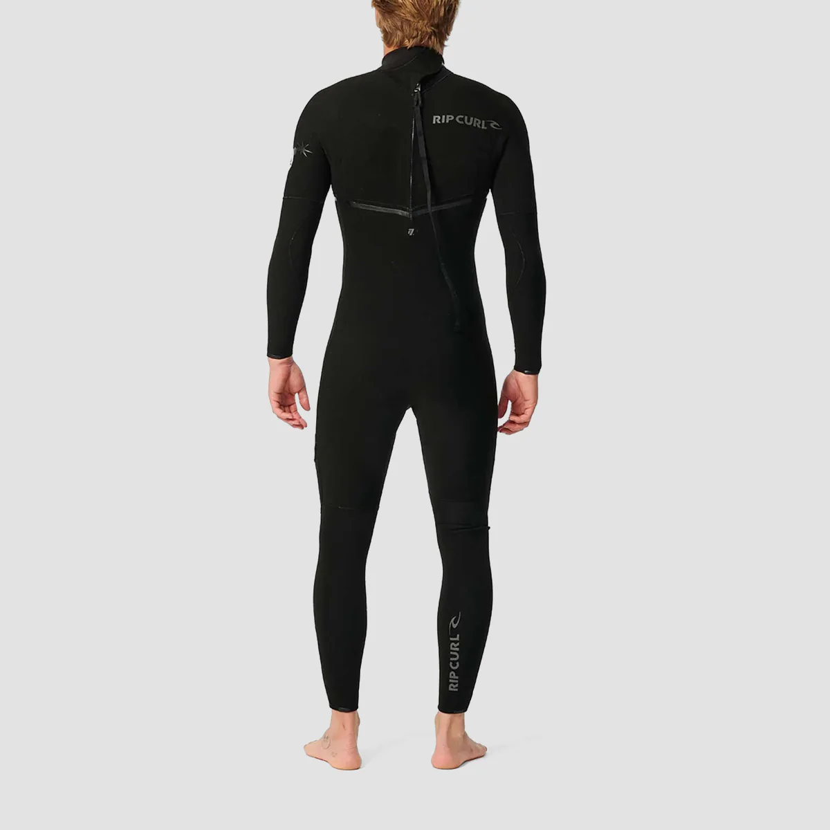 Rip Curl E Bomb 3/2 Back Zip Wetsuit Black - Image 2