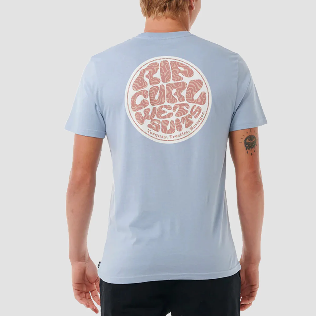 Rip Curl Passage T-Shirt Spray Blue - Image 2