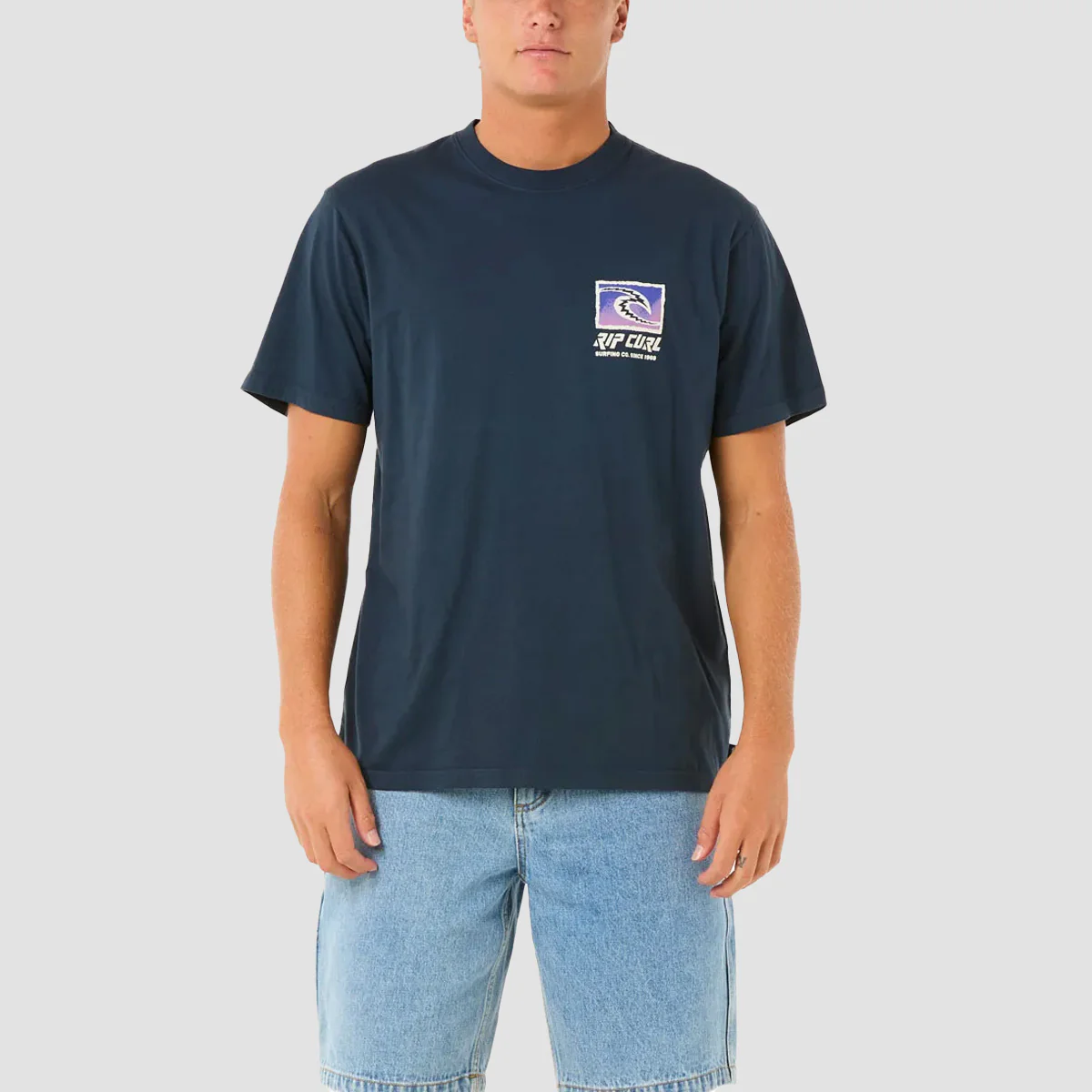 Rip Curl Raw Energy Trad T-Shirt Dark Navy