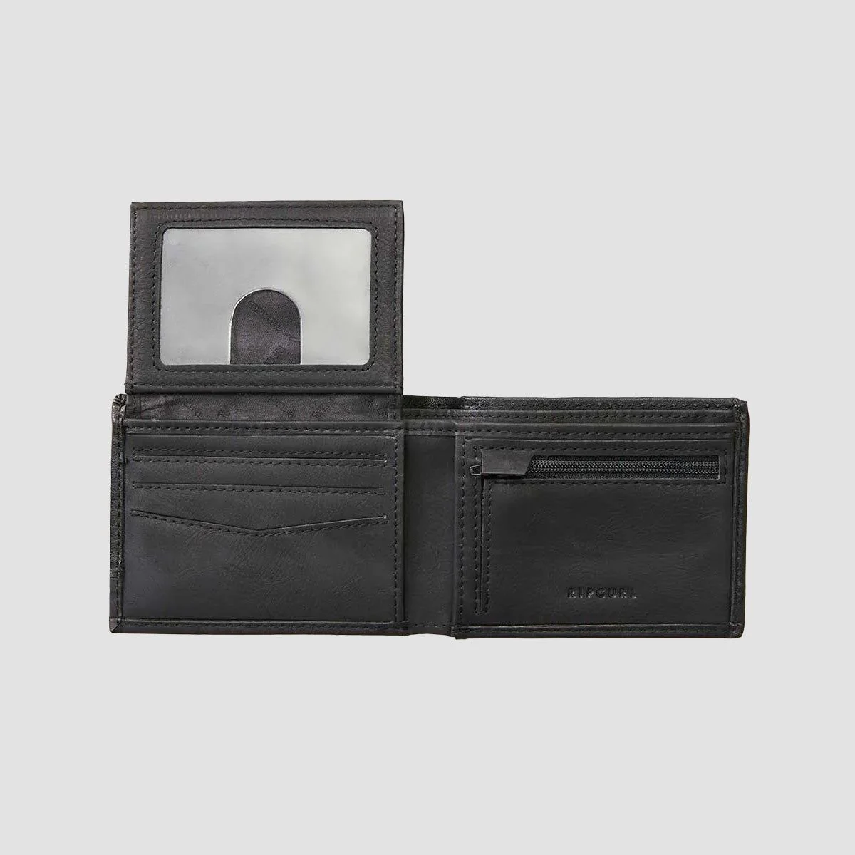Rip Curl Ridge PU All Day Wallet Black/Grey - Image 2