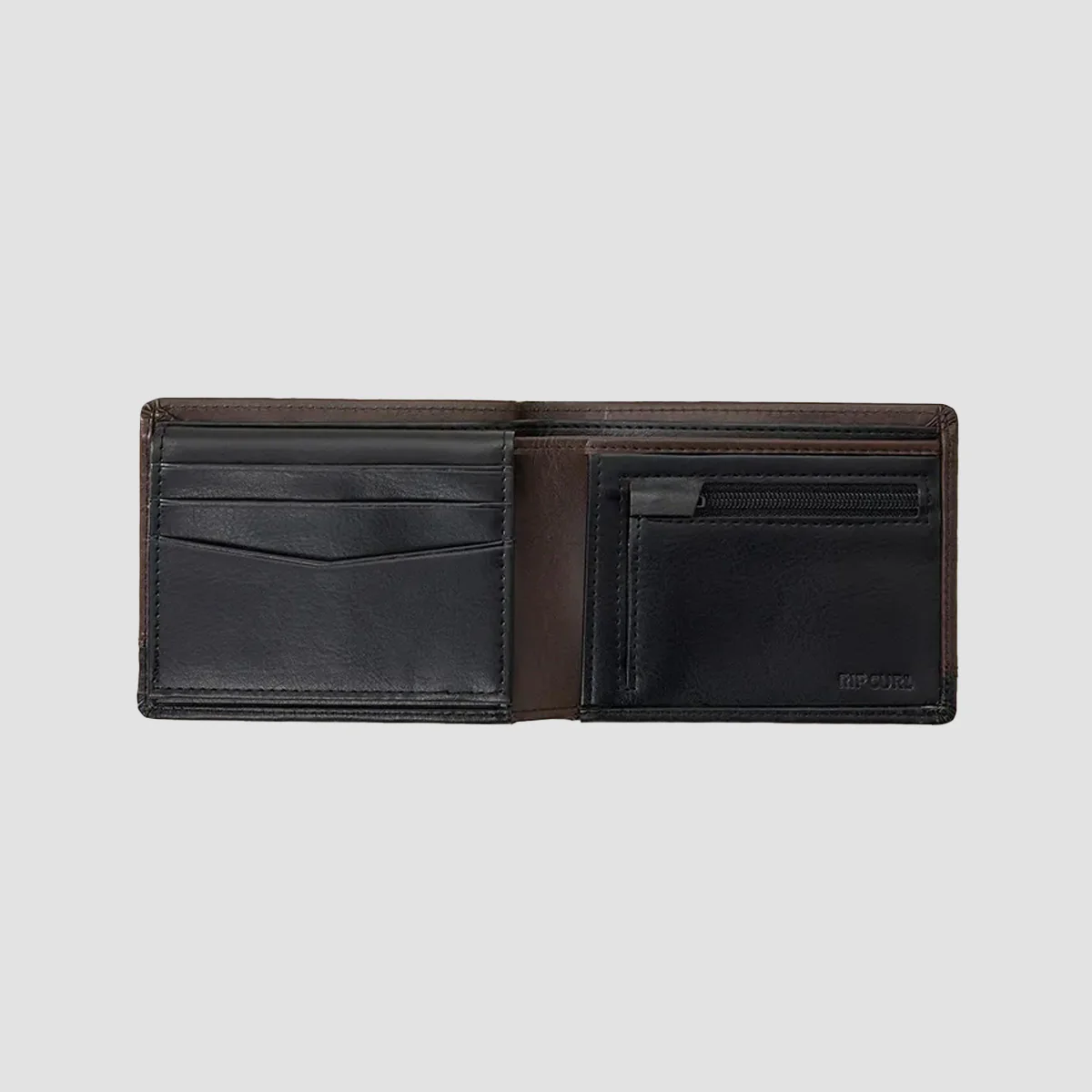 Rip Curl Ridge Pu All Day Wallet Brown/Black - Image 3