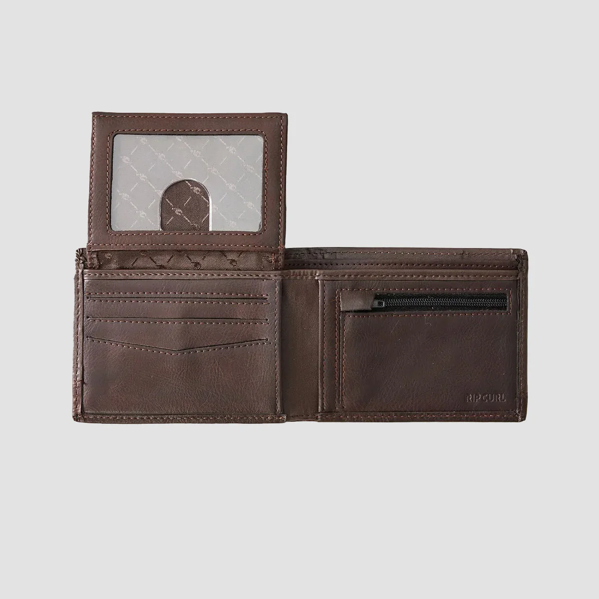 Rip Curl Ridge PU All Day Wallet Brown/Tan - Image 2