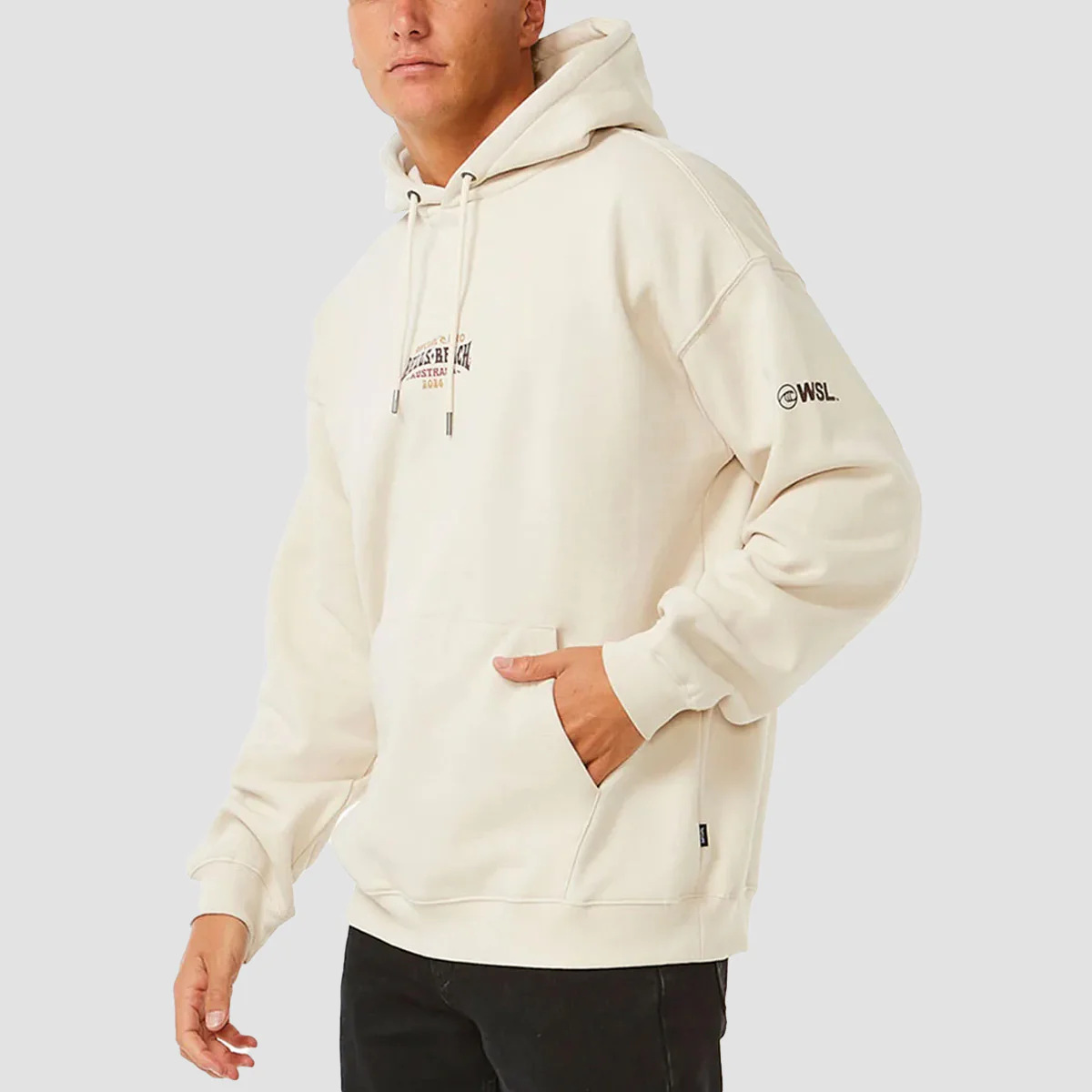Rip Curl Rip Curl Pro 2024 Pullover Hoodie Vintage White - Image 2