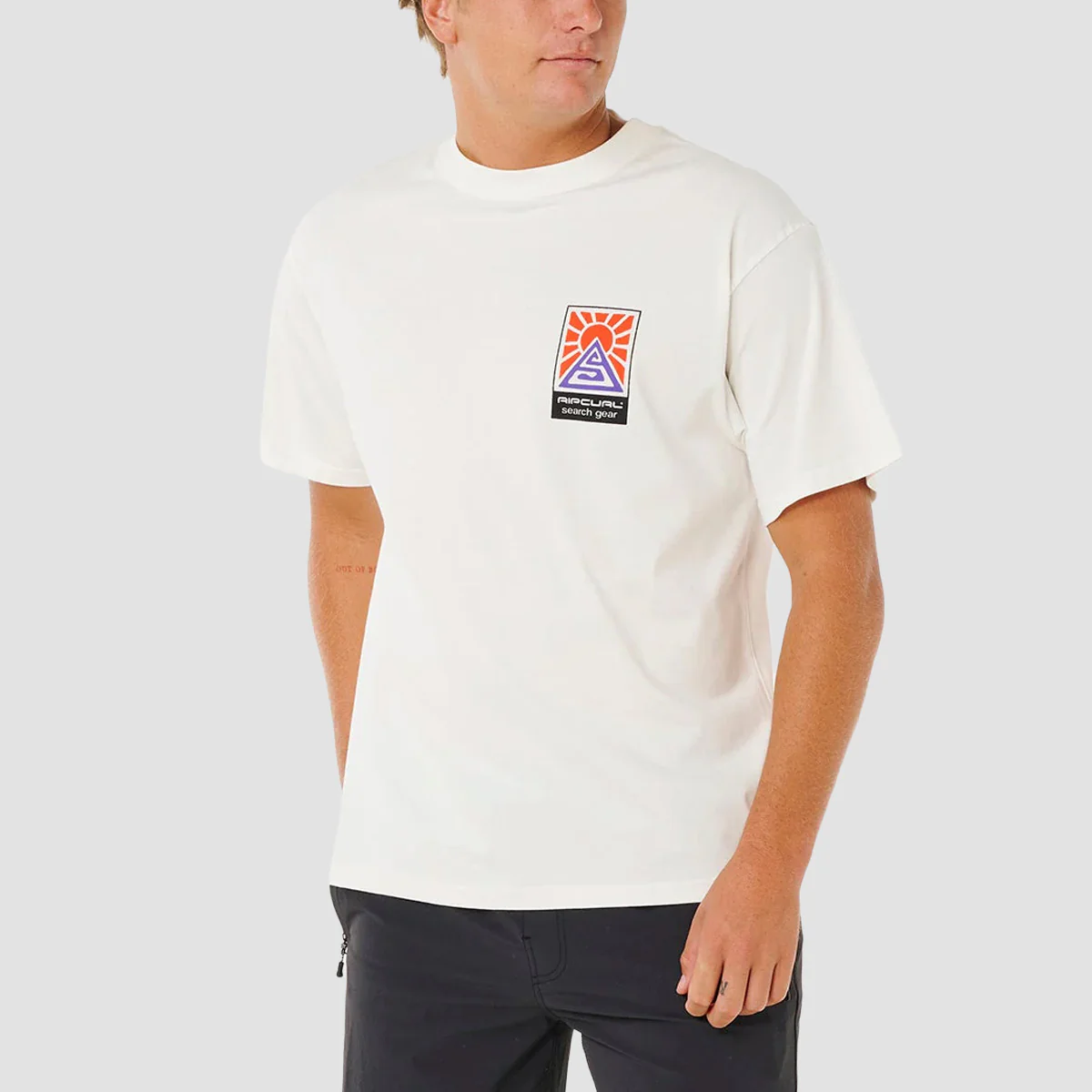 Rip Curl Search Dawn T-Shirt Bone - Image 2
