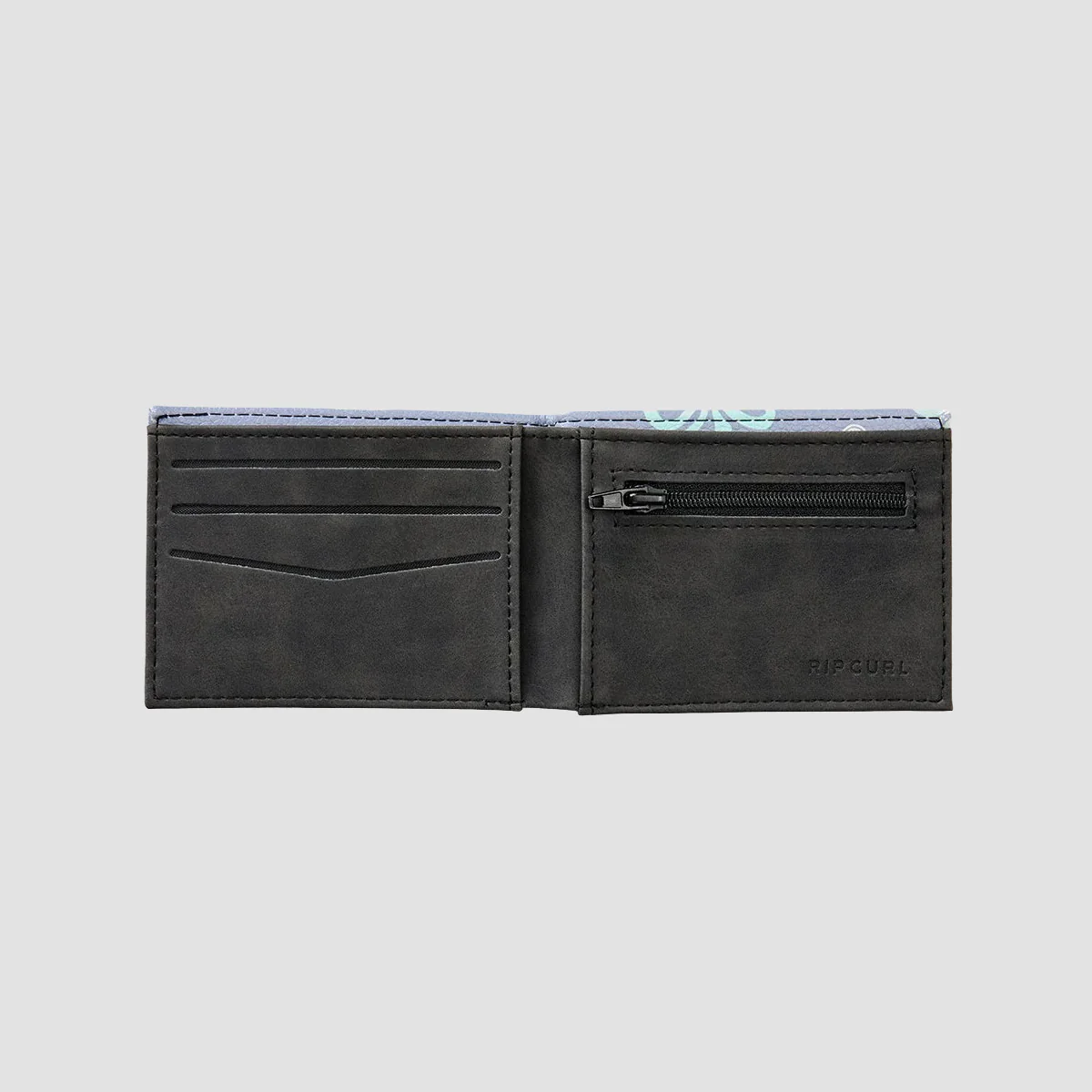 Rip Curl Sessions PU Slim Wallet Faded Denim - Image 2
