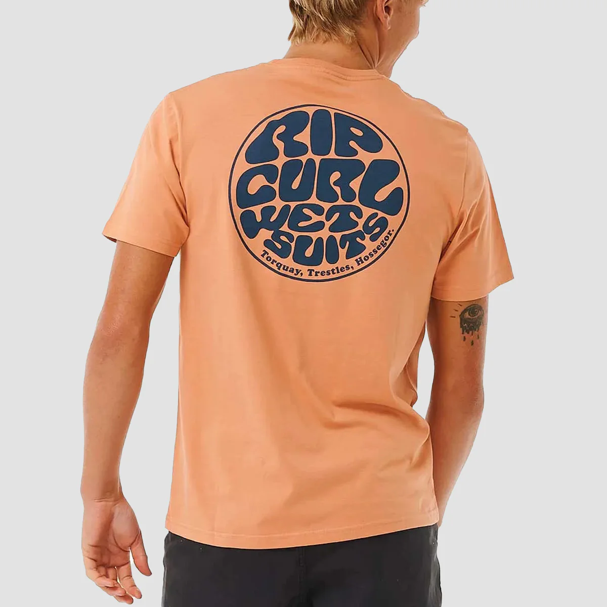 Rip Curl Wetsuit Icon T-Shirt Clay - Image 2