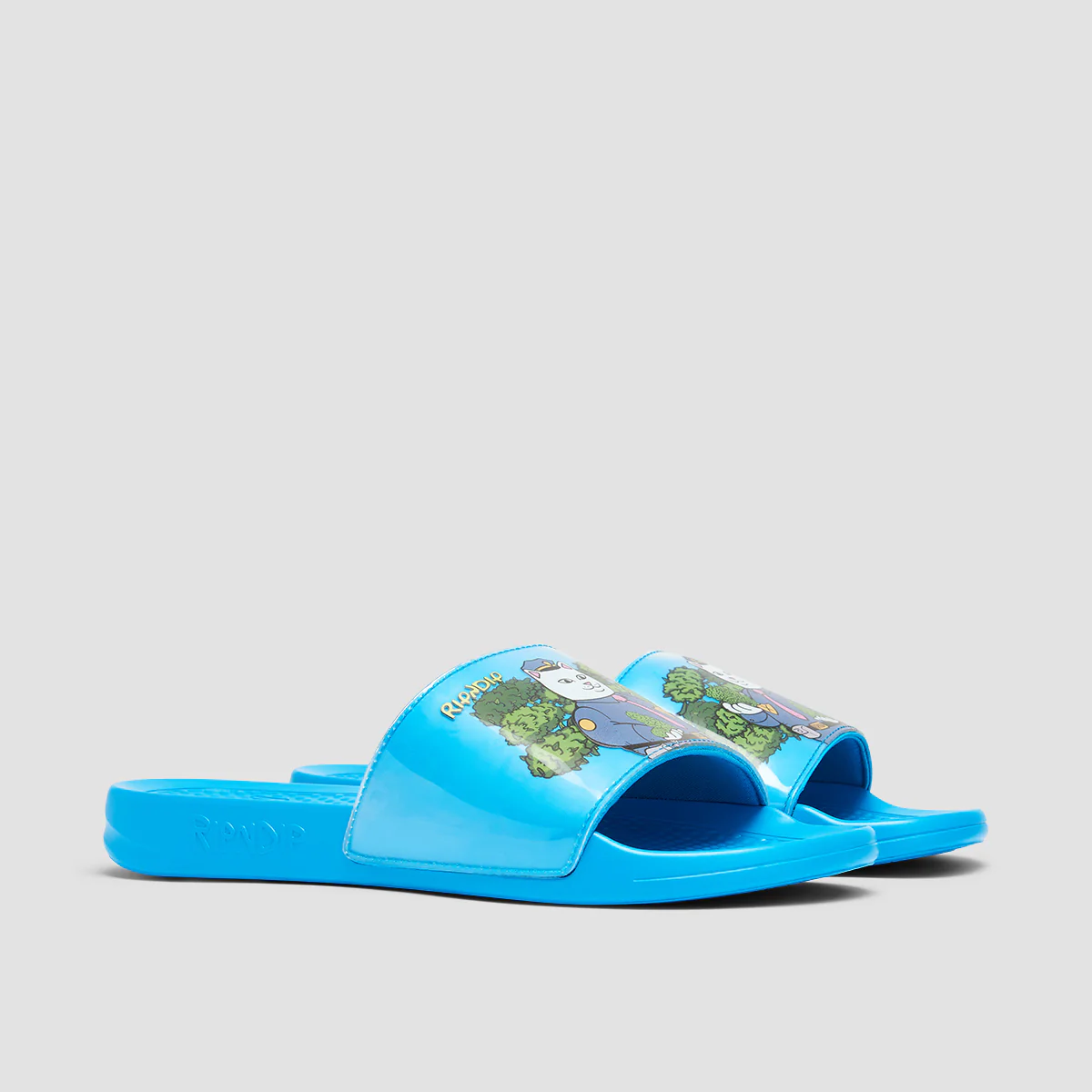 Ripndip Confiscated Slides Sandals -  Blue - Image 2