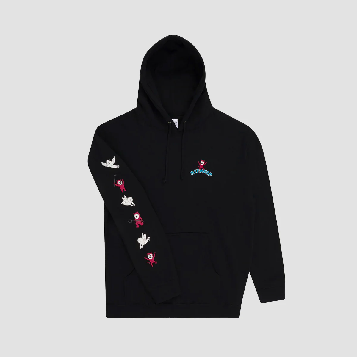 Ripndip Heaven On Earth Pullover Hoodie Black - Image 3