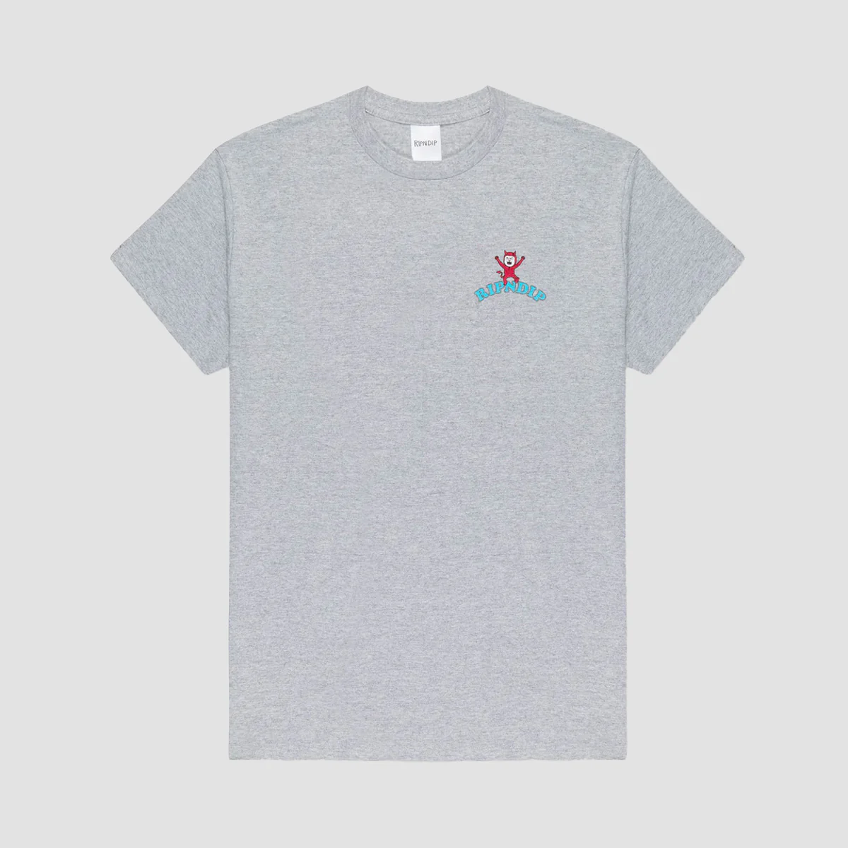Ripndip Heaven On Earth T-Shirt Ash Heather - Image 2