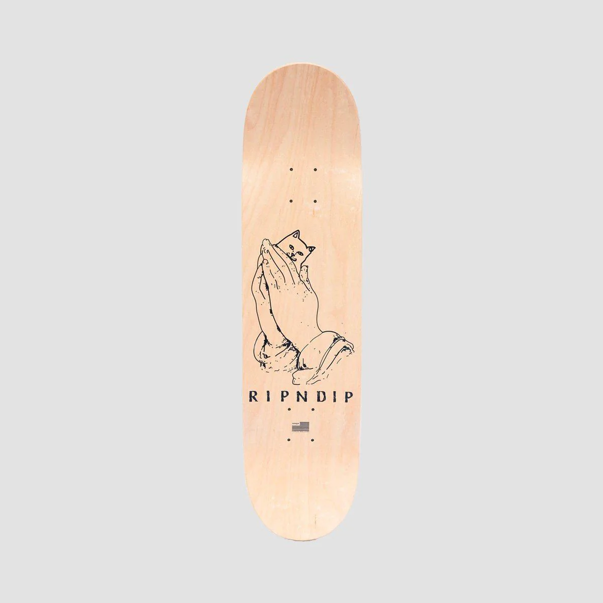 Ripndip Lord Nermal Skateboard Deck Lime/Purple - 8.25" - Image 2