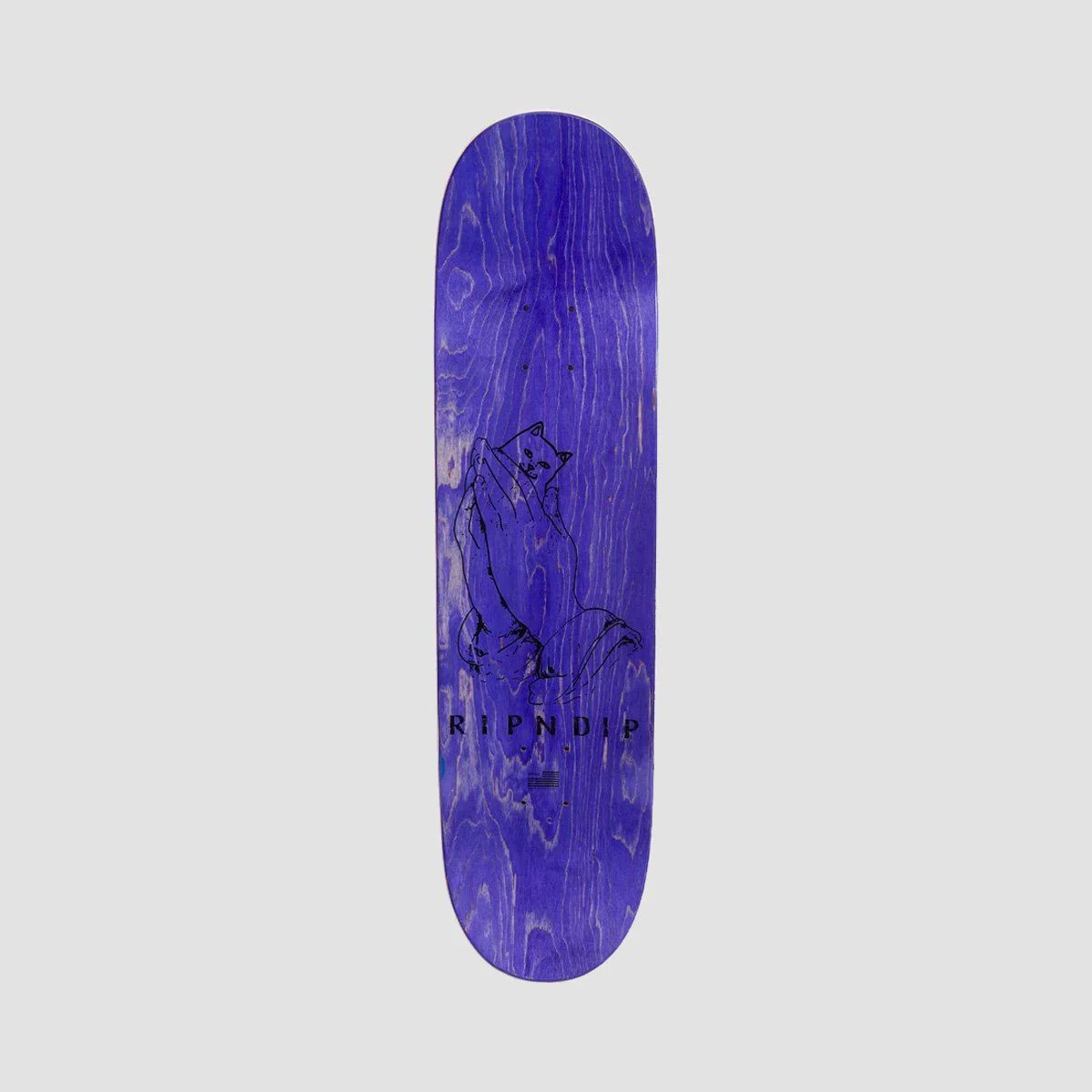 Ripndip Lord Nermal Skateboard Deck Orange/Aqua - 8" - Image 2