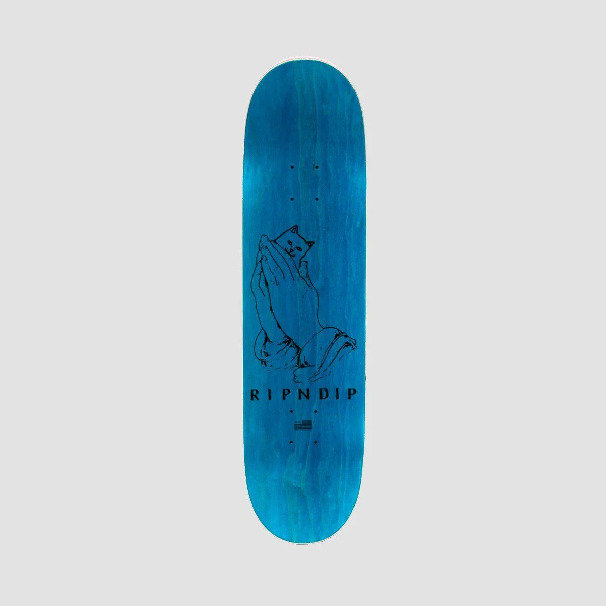 Ripndip Lord Nermal Skateboard Deck Purple/Black - 8" - Image 2
