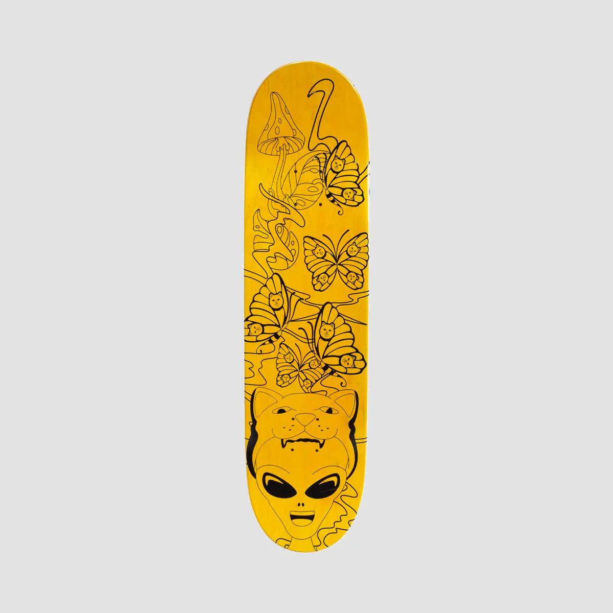 Ripndip Think Factory Skateboard Deck Green - 8.5" - Image 2