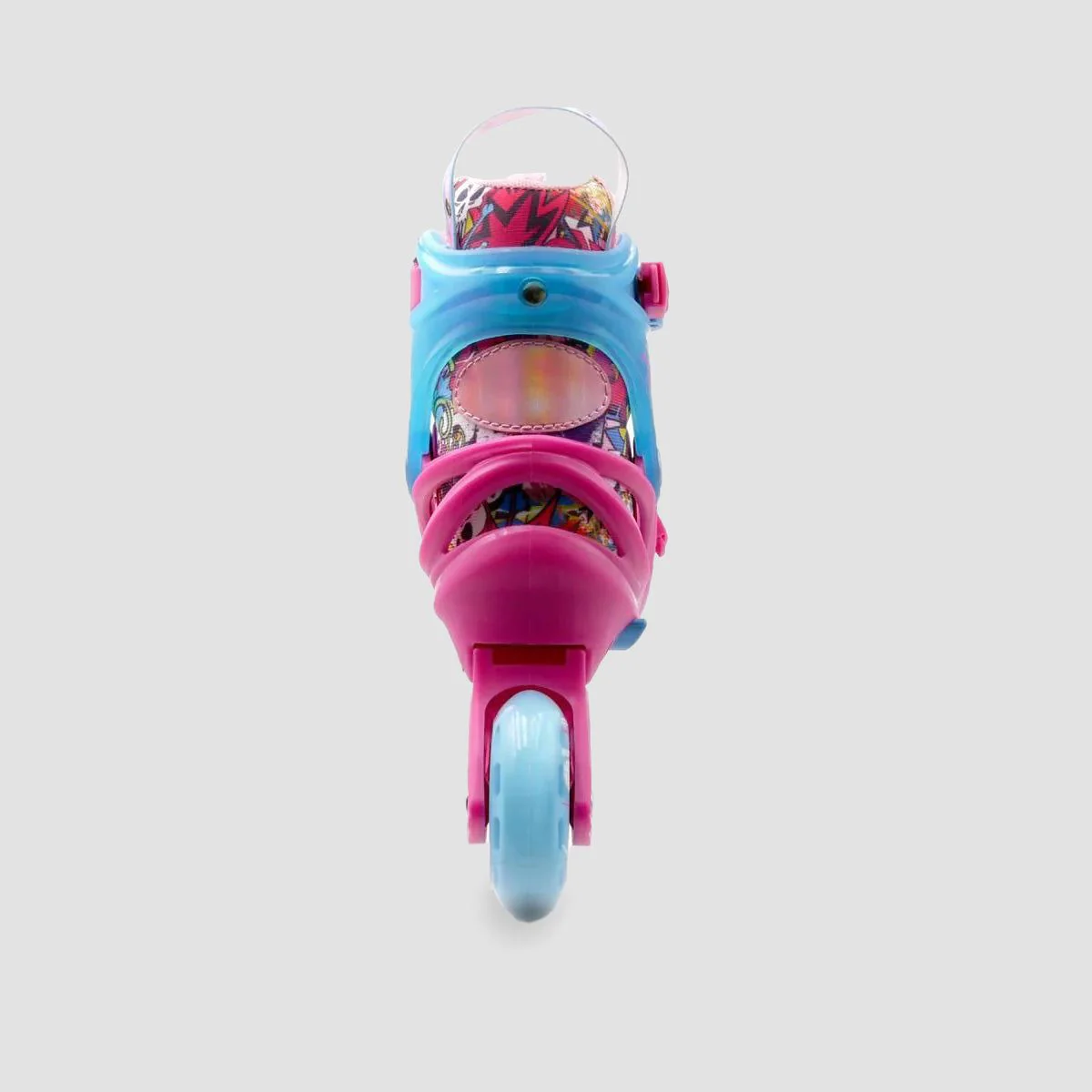 Roces Ply Flash Girl Inline Skates Fuchsia/Sky Blue - Kids - Image 3