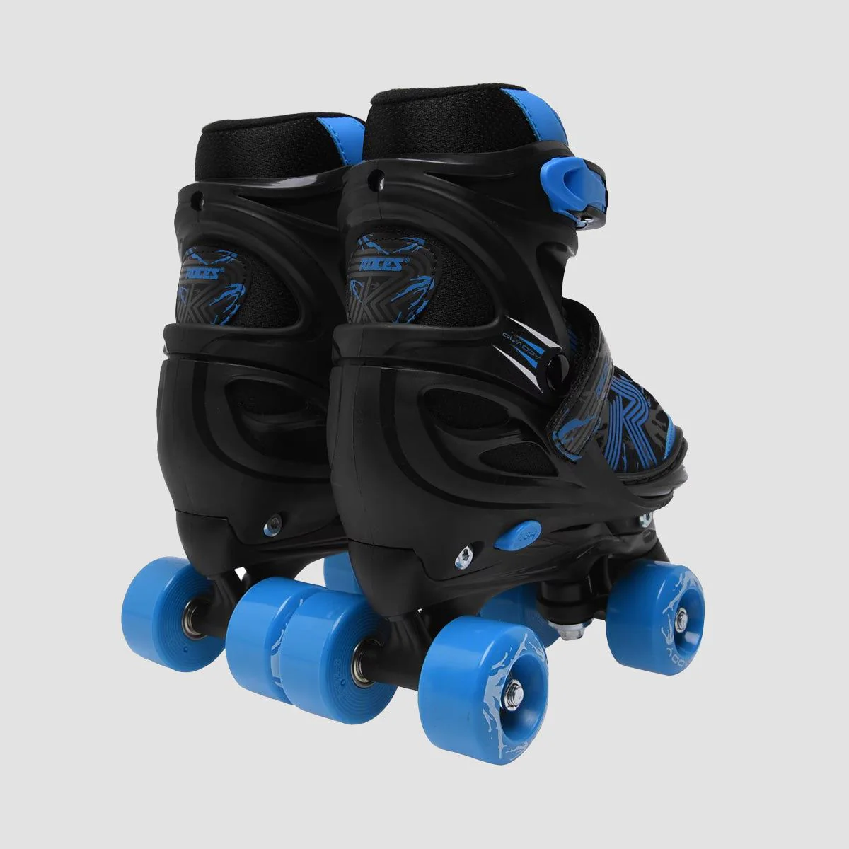 Roces Quaddy 3.0 Adjustable Quad Skates Black/Astro Blue - Kids - Image 3