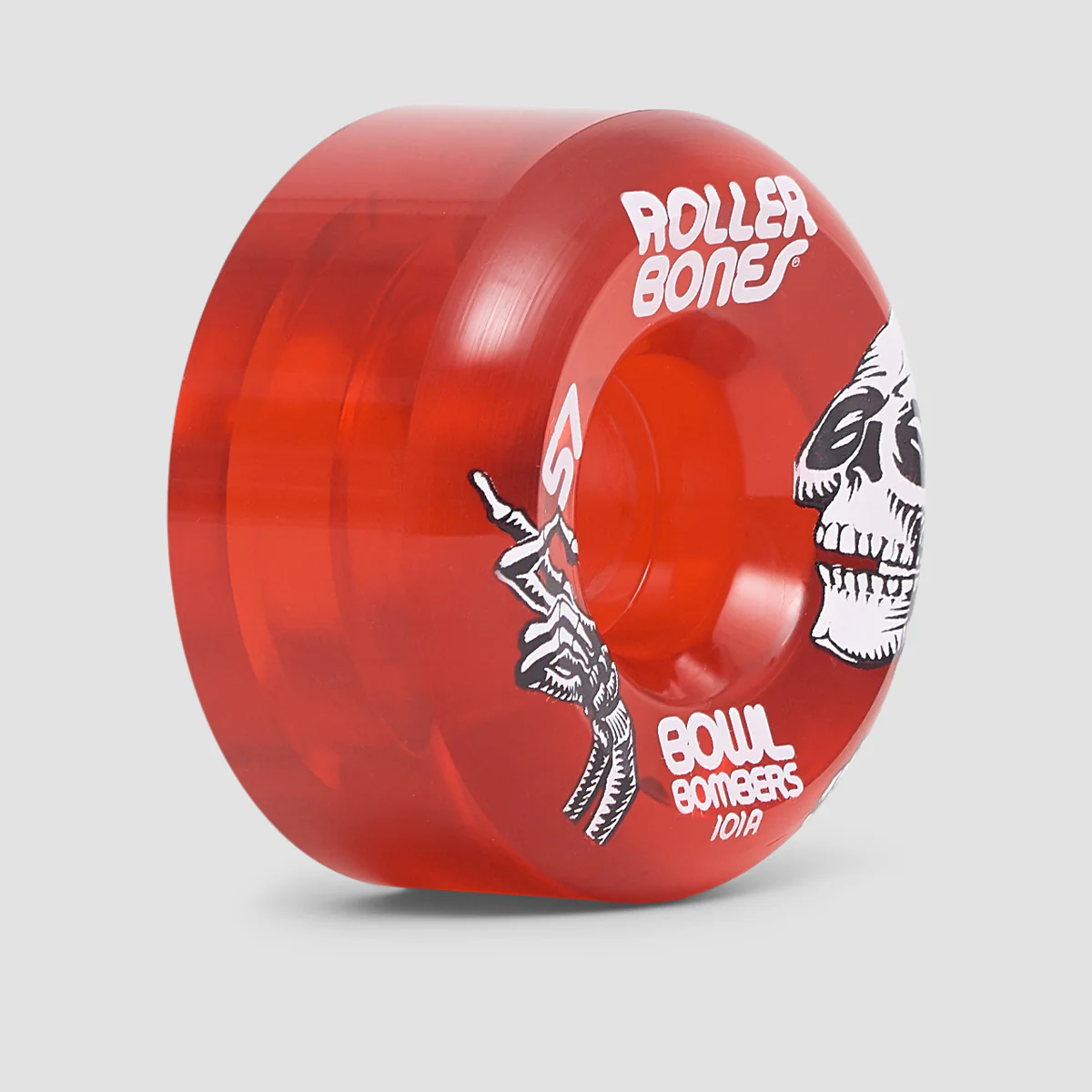 Rollerbones Bowl Bombers 101a Quad Wheels x8 Red 57mm - Image 2