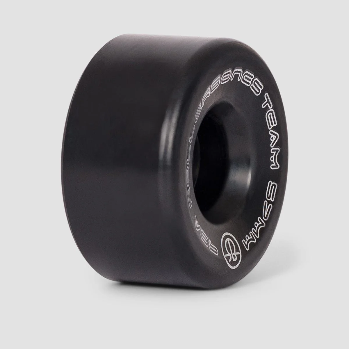 Rollerbones Team Logo 98a Quad Wheels x8 Black 57mm - Image 2