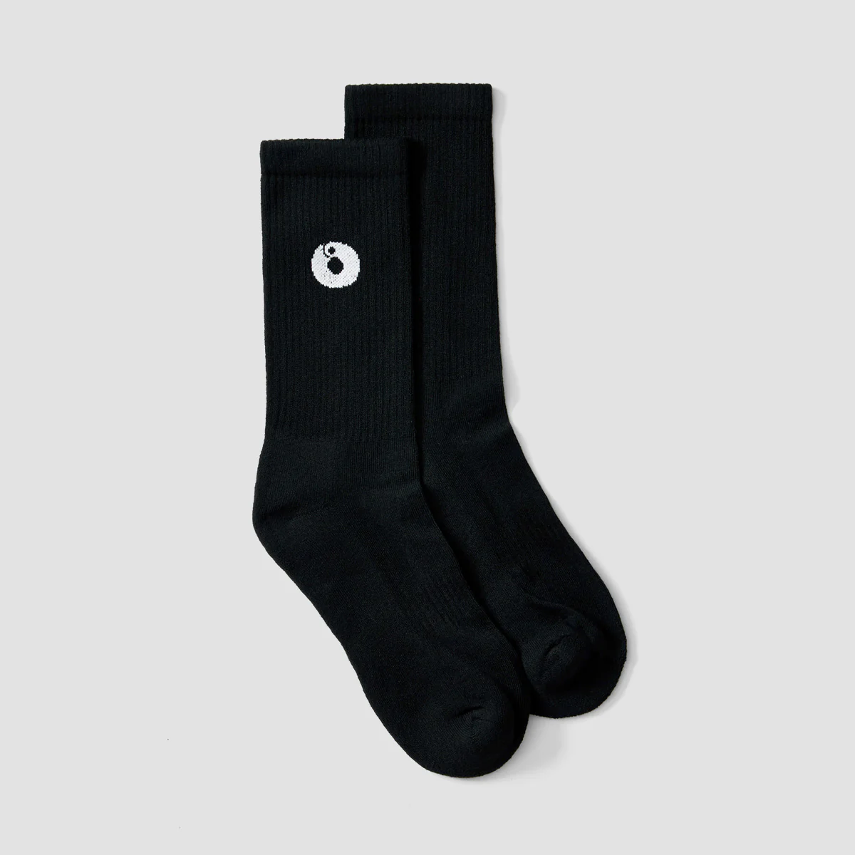 Rollersnakes Logo Crew Socks Black 7-11uk (3-Pack) - Image 2