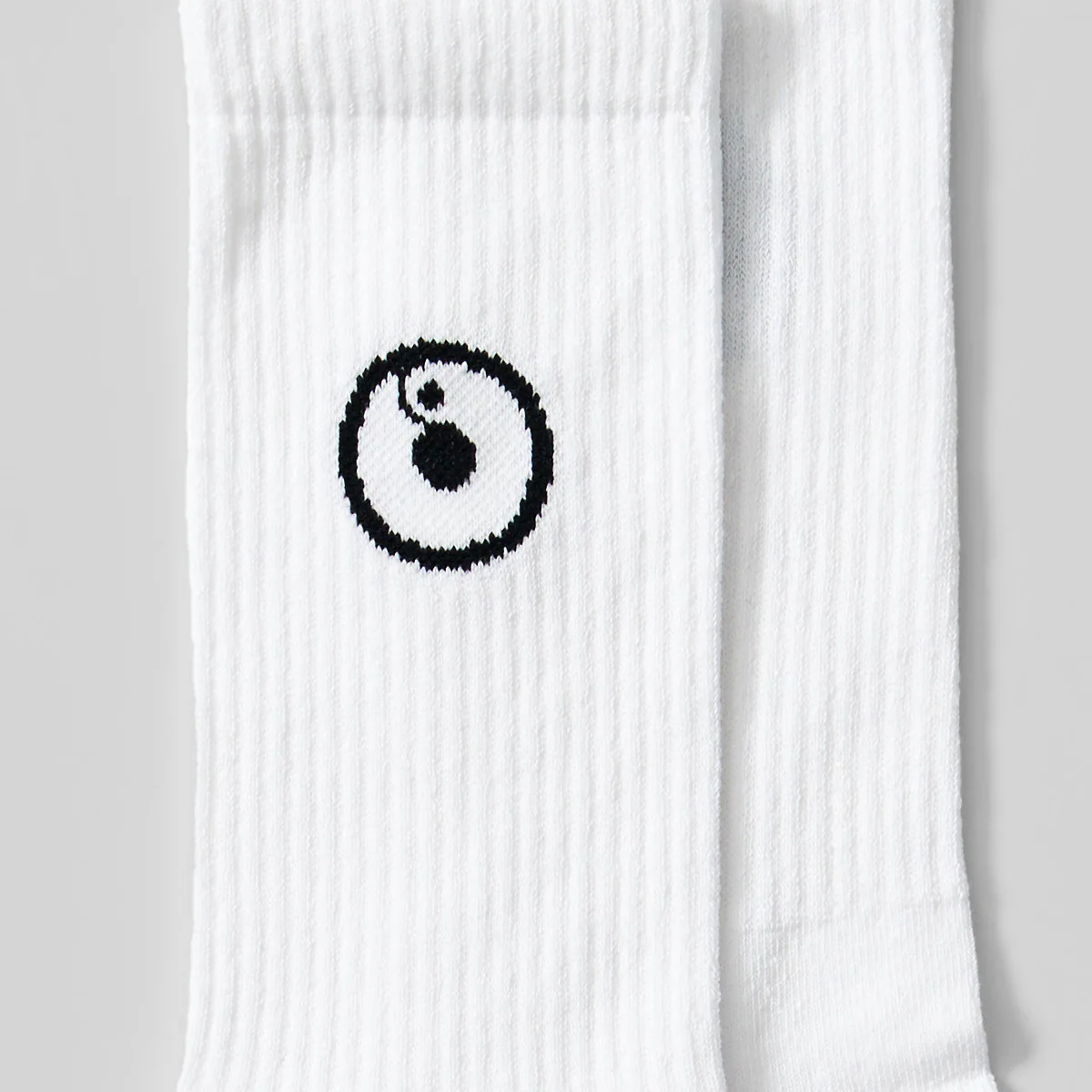 Rollersnakes Logo Crew Socks White 7-11uk (3-Pack) - Image 2