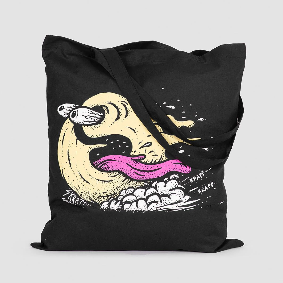 Rollersnakes Slurper Tote Bag Black - Image 3
