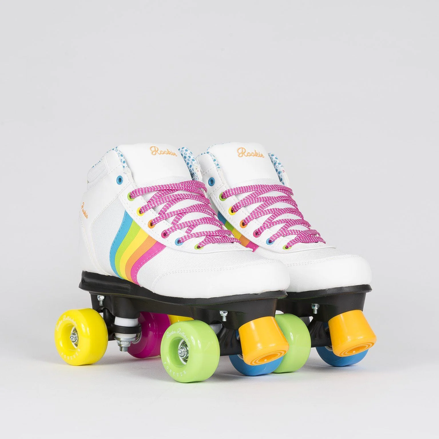 Rookie Forever Rainbow Quad Skates White/Multi - Image 2