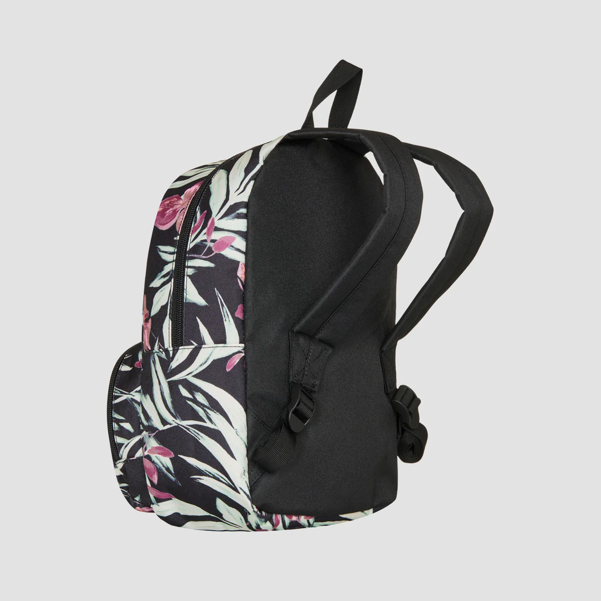 Roxy Always Core Printed 8L Backpack Anthracite Wind Swept Floral - Womens - Image 2