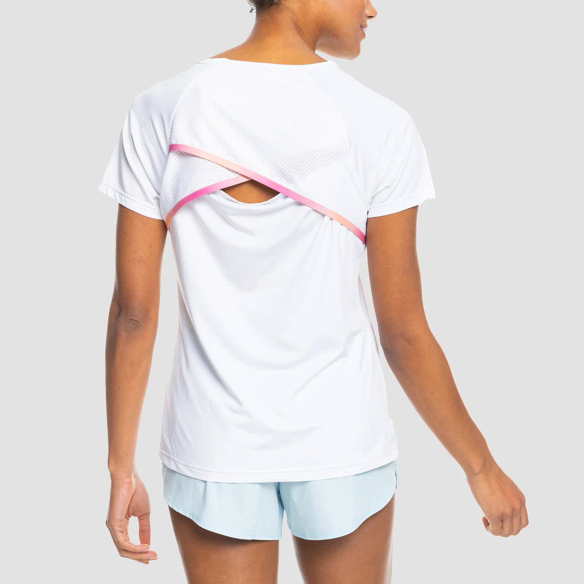 Roxy Are You Mine Technical T-Shirt Bright White - Womens - Image 2