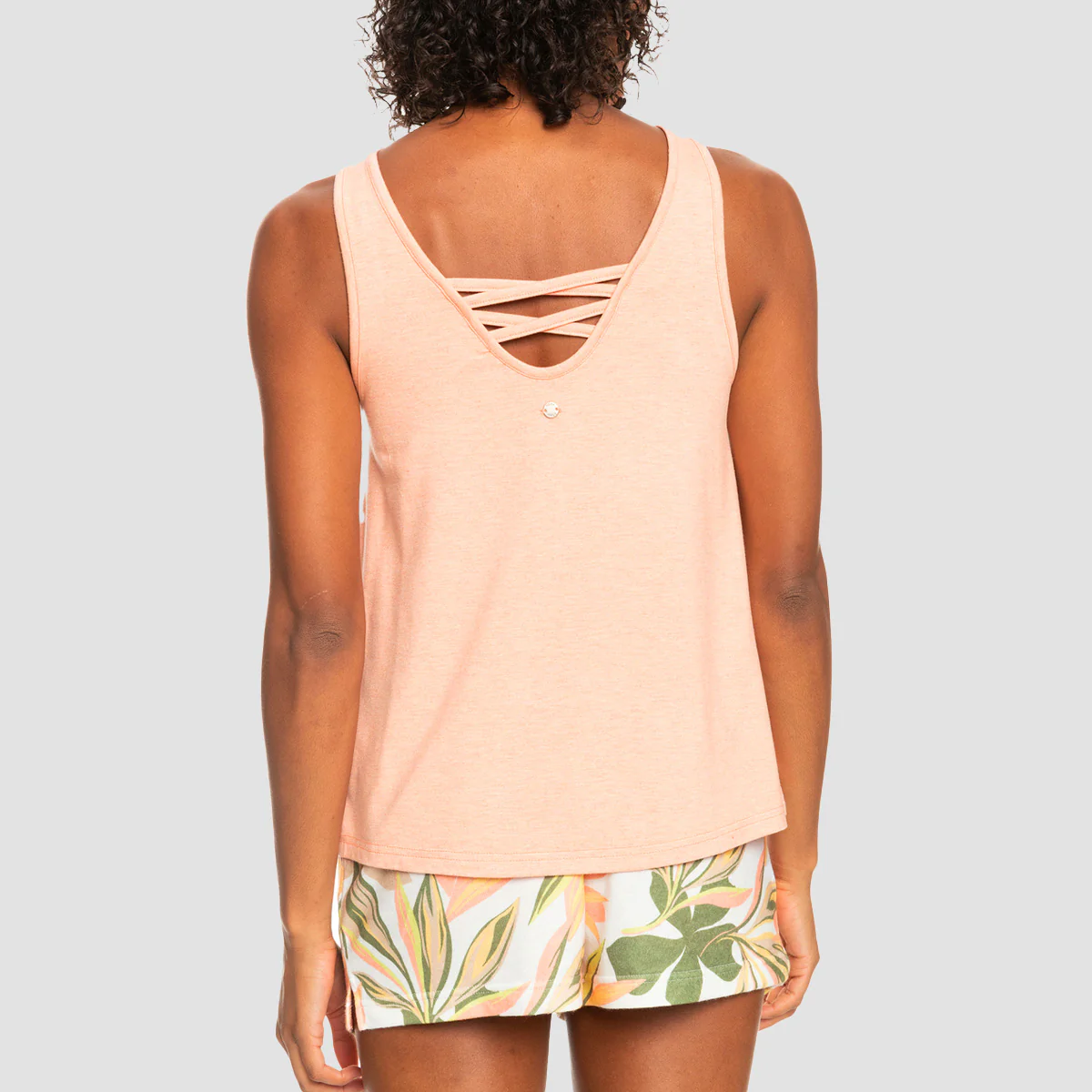 Roxy Better Than Ever Vest Top Papaya Punch - Womens - Image 2