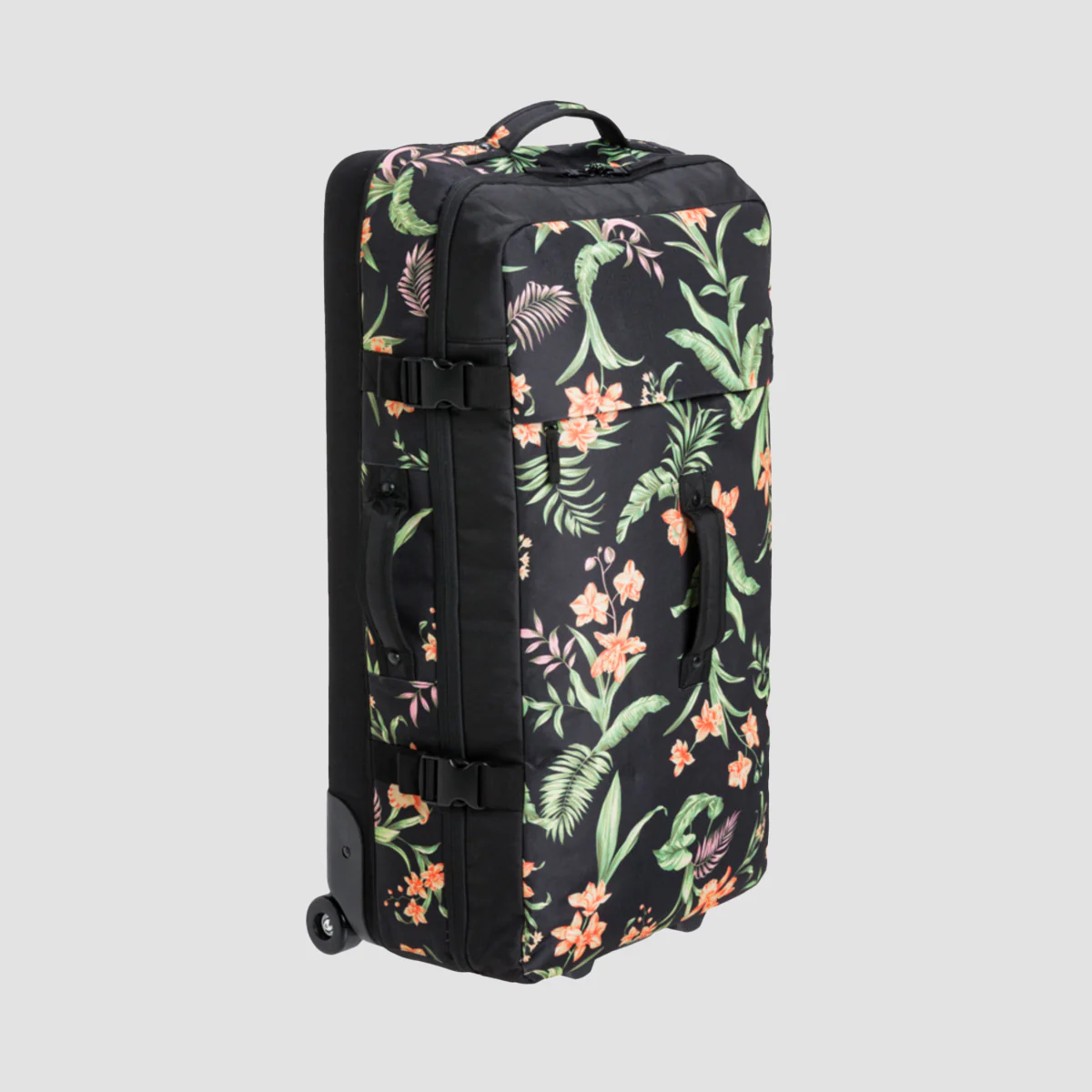 Roxy Big Souvenir 85.2L Wheelie Suitcase Anthracite Island Escape - Womens - Image 2