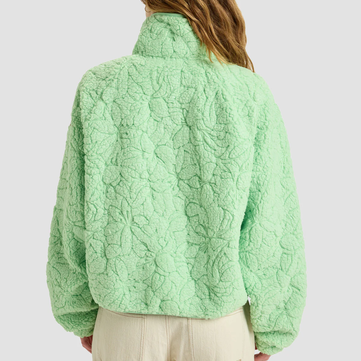 Roxy Blurry Cloud Jacket Pistachio Green - Womens - Image 2