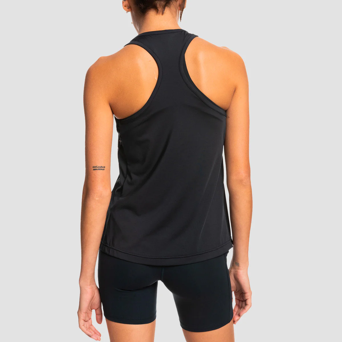 Roxy Bold Moves Sports Vest Top Anthracite - Womens - Image 2