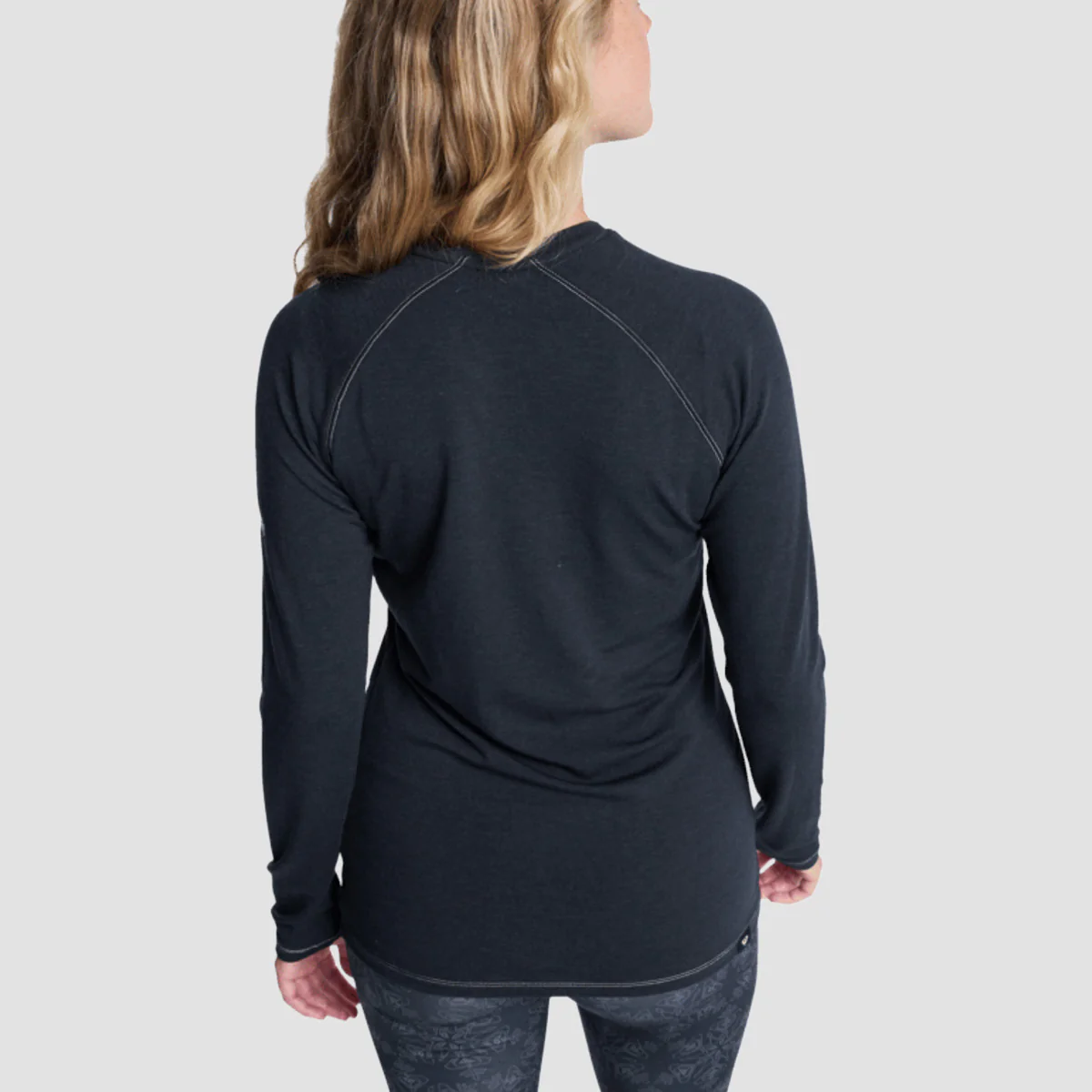 Roxy Climate Control Baselayer Longsleeve T-Shirt True Black - Womens - Image 2