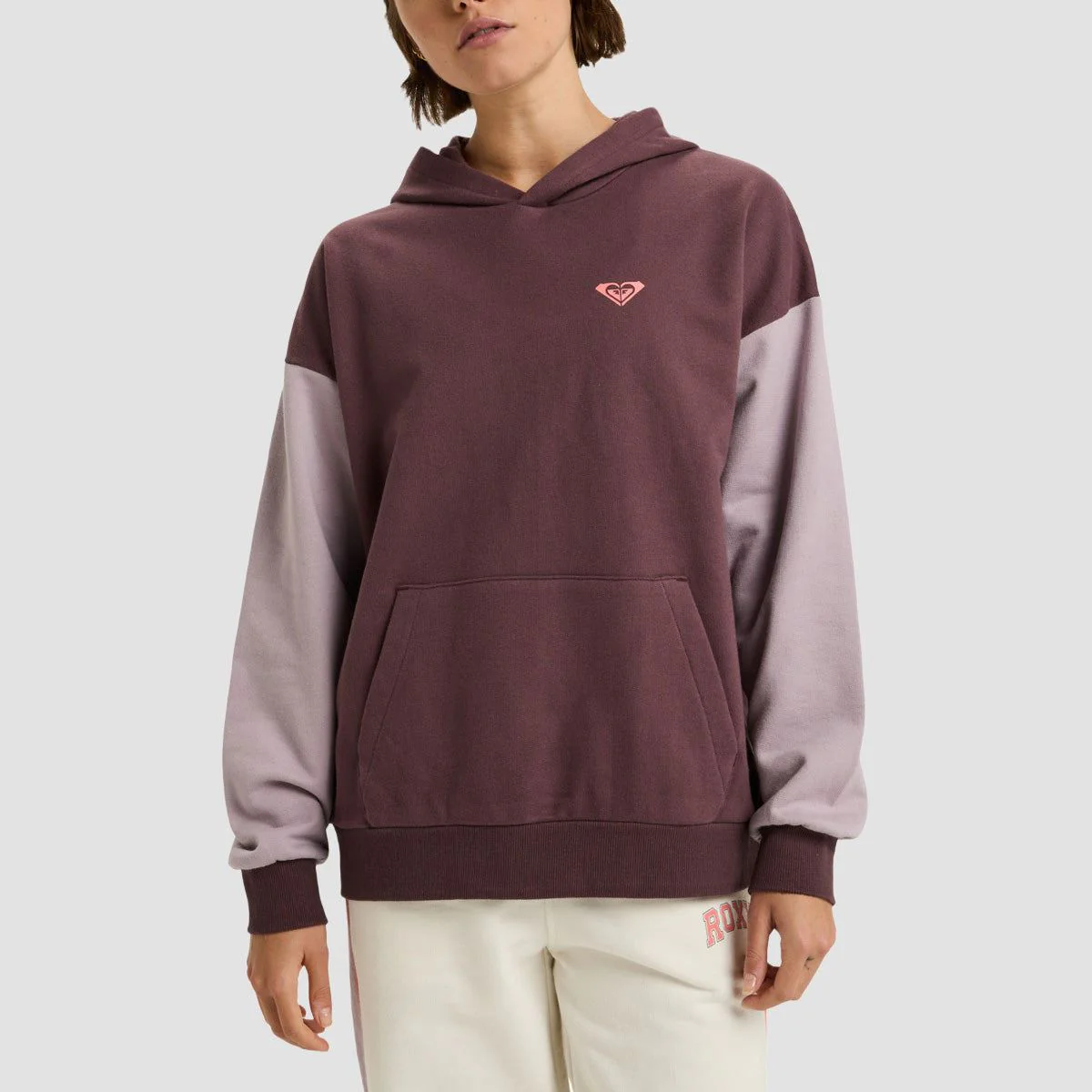 Roxy Essential Energy Pullover Hoodie Huckleberry - Womens - Image 2