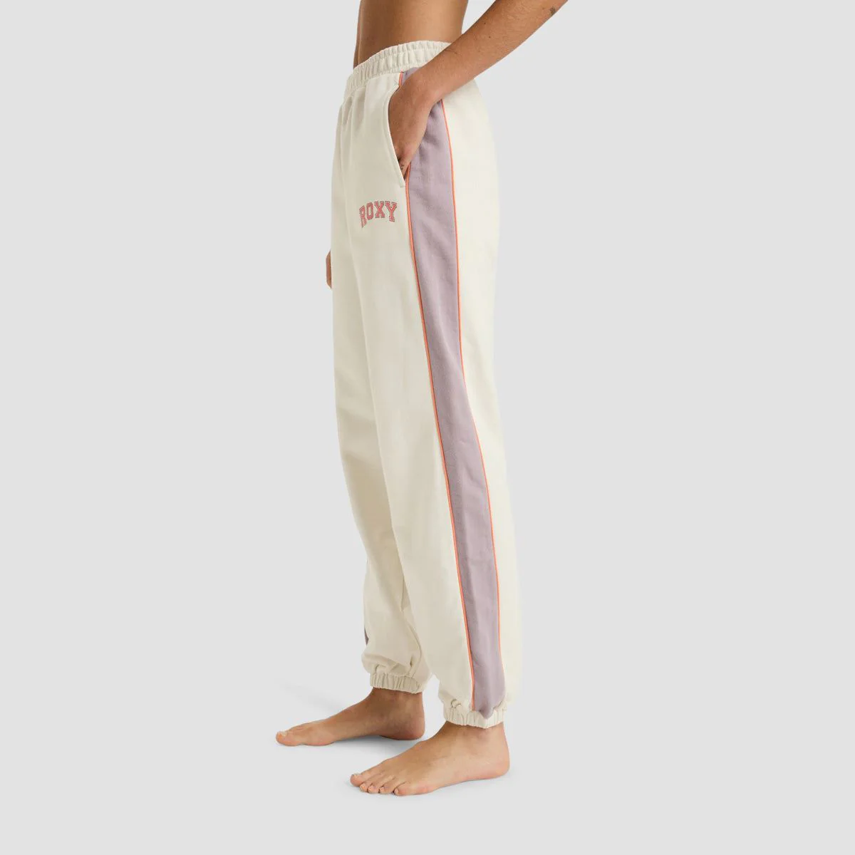 Roxy Essential Energy Sweatpants Whisper White - Womens - Image 3