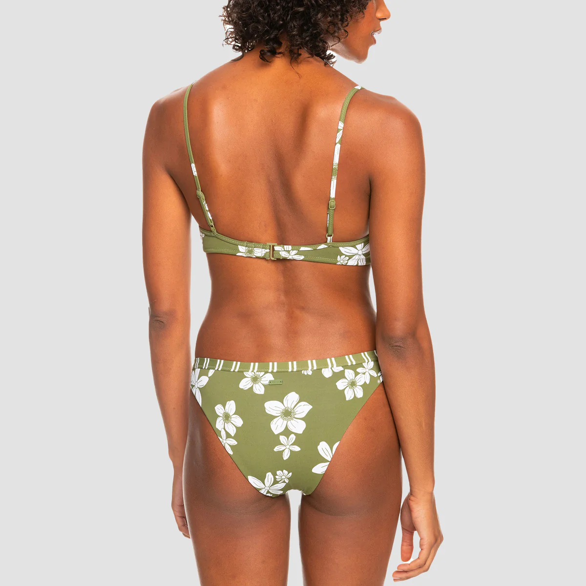 Roxy etro Revo Reversible Two Piece Bikini Set Loden Green Surfrider Spirit S - Womens - Image 4