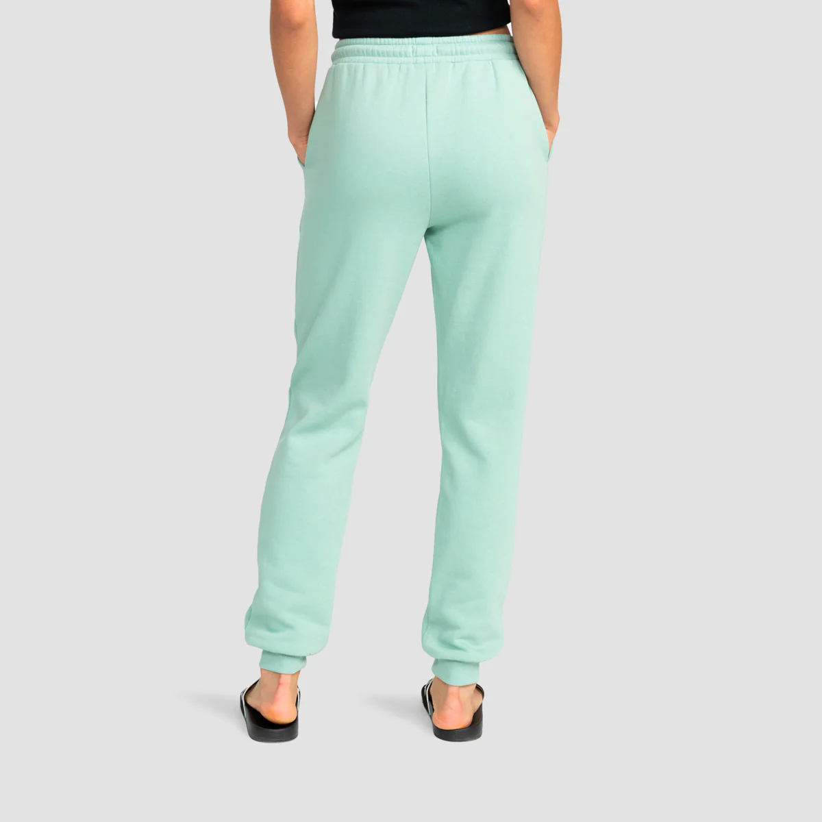 Roxy From Home Sweatpants Blue Surf - Womens - Image 3