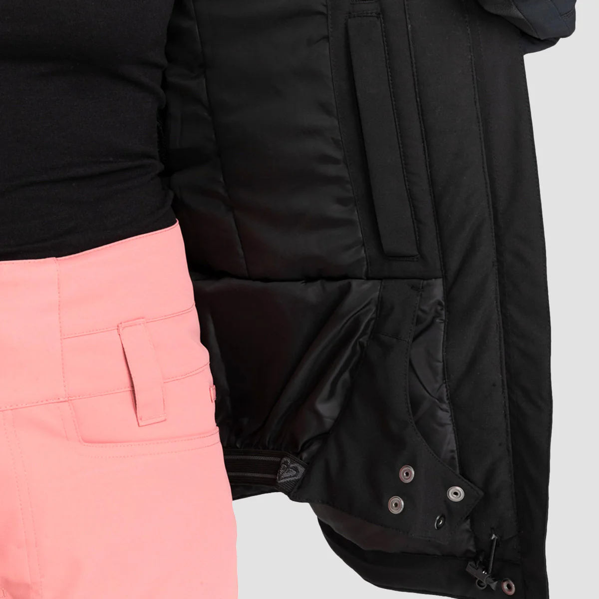 Roxy Galaxy 10K Snow Jacket True Black - Womens - Image 3