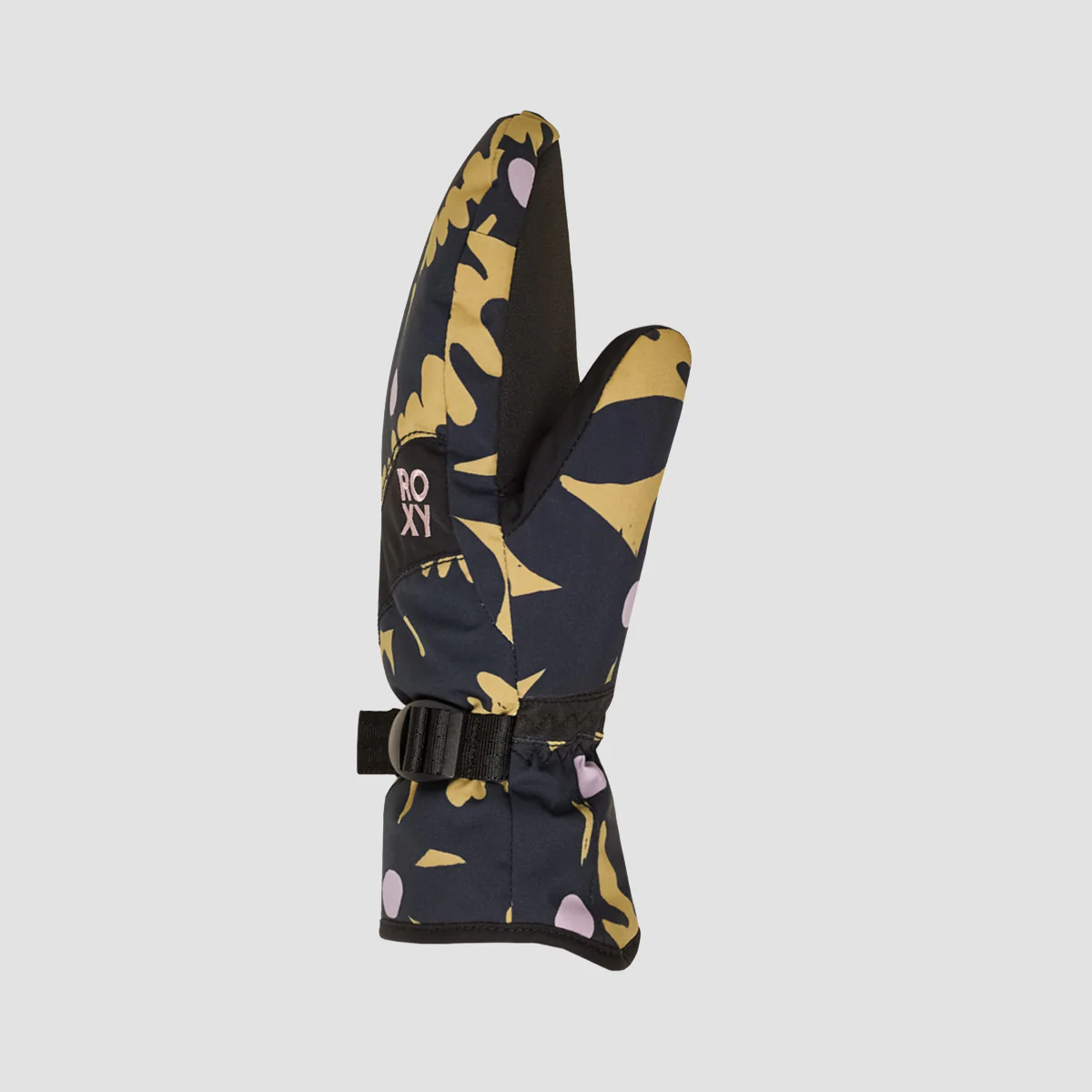 Roxy Jetty Snow Mittens Fennel Seed Big Flower - Womens - Image 2