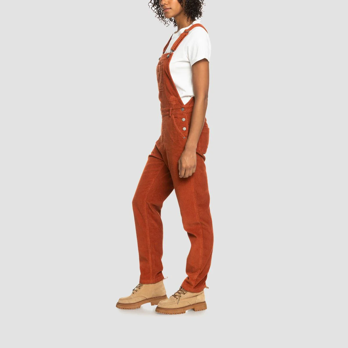 Roxy Jungle Sound Dungarees Baked Clay - Womens - Image 2
