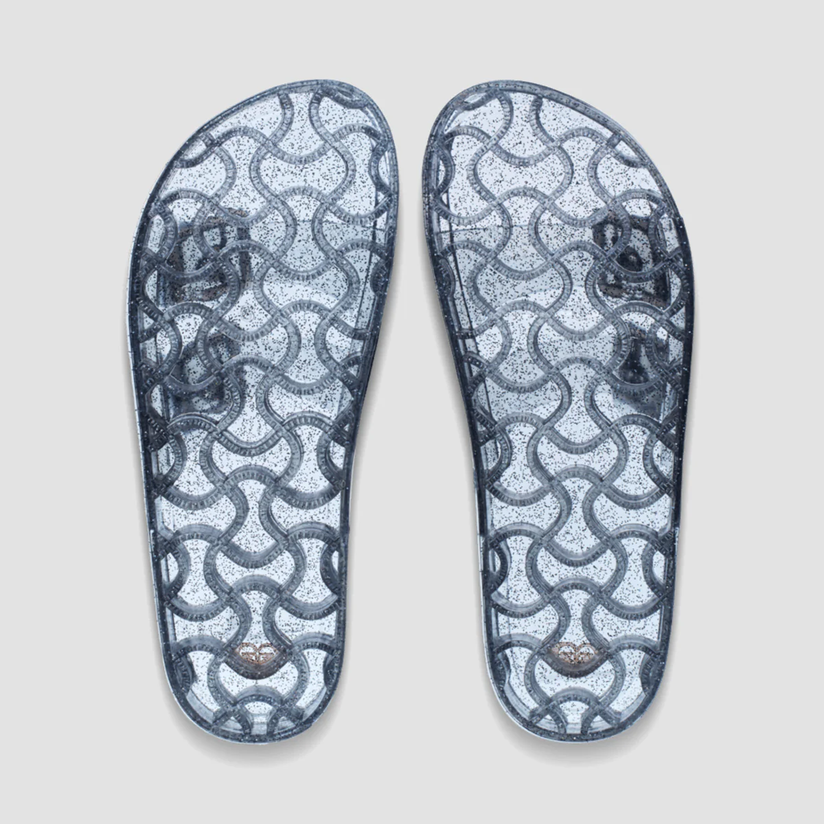 Roxy Kattie Glitter Sandals Smoky Grey - Womens - Image 3
