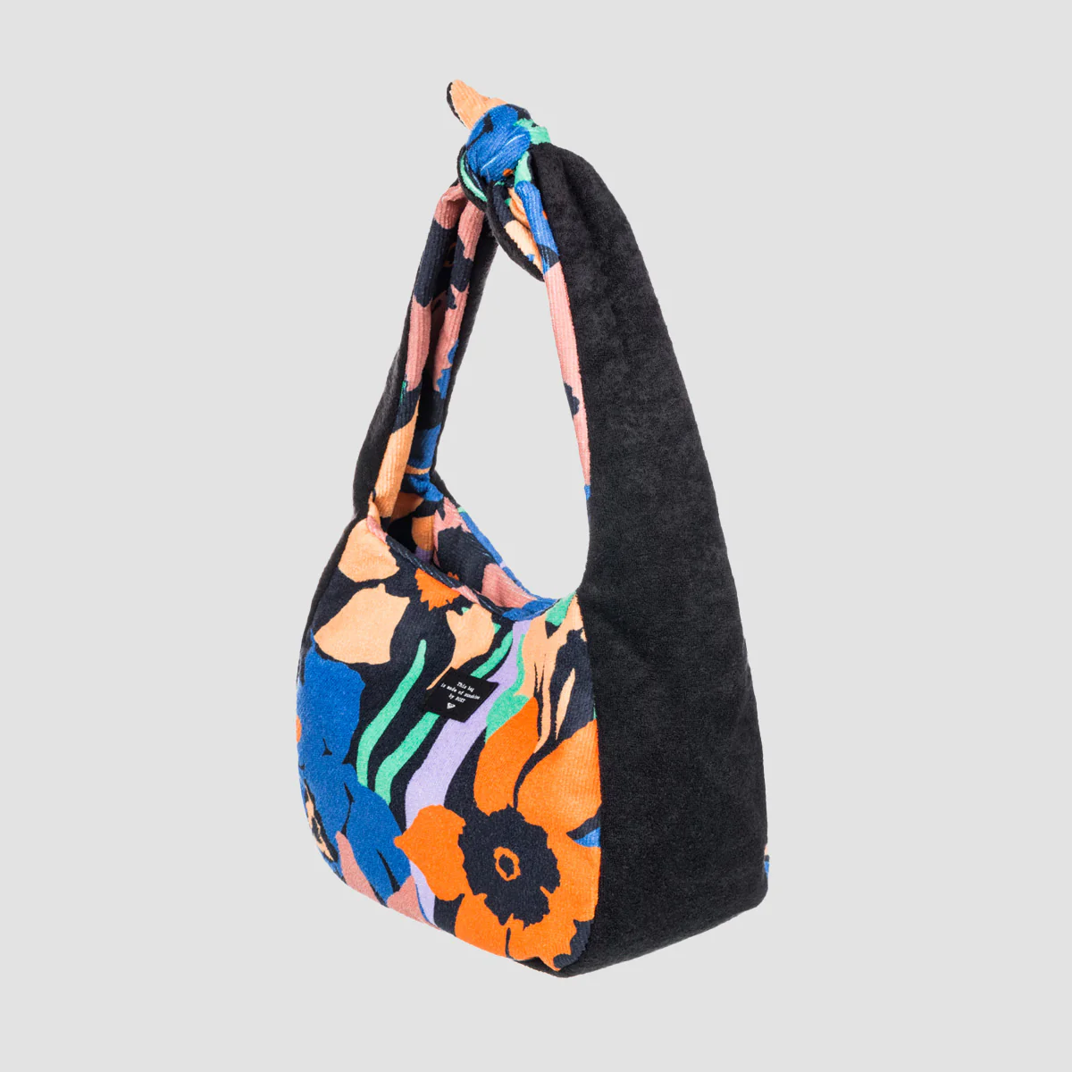 Roxy Mango Passion Handbag Anthracite Flower Jammin - Womens