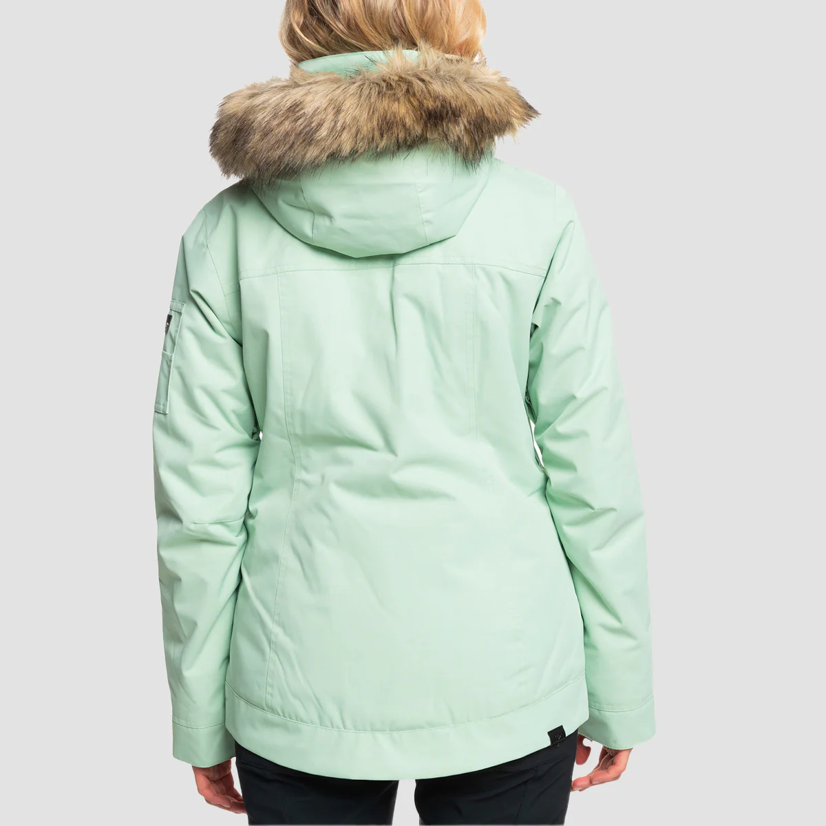 Roxy Meade 10K Snow Jacket Cameo Green - Womens - Image 2