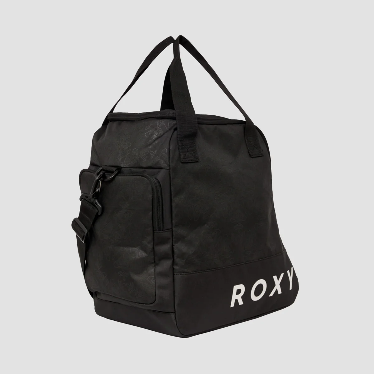 Roxy Northa 31L Snowboard Boot Bag True Black Snowflake Emboss - Womens - Image 2
