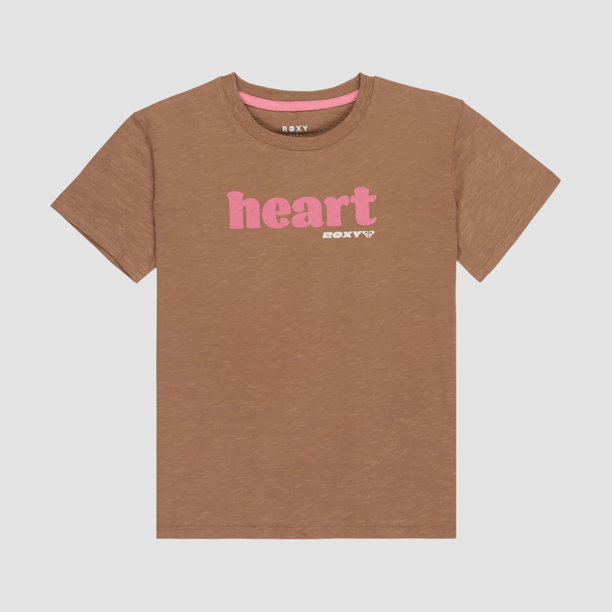 Roxy Orchid Art T-Shirt Woodsmoke - Girls