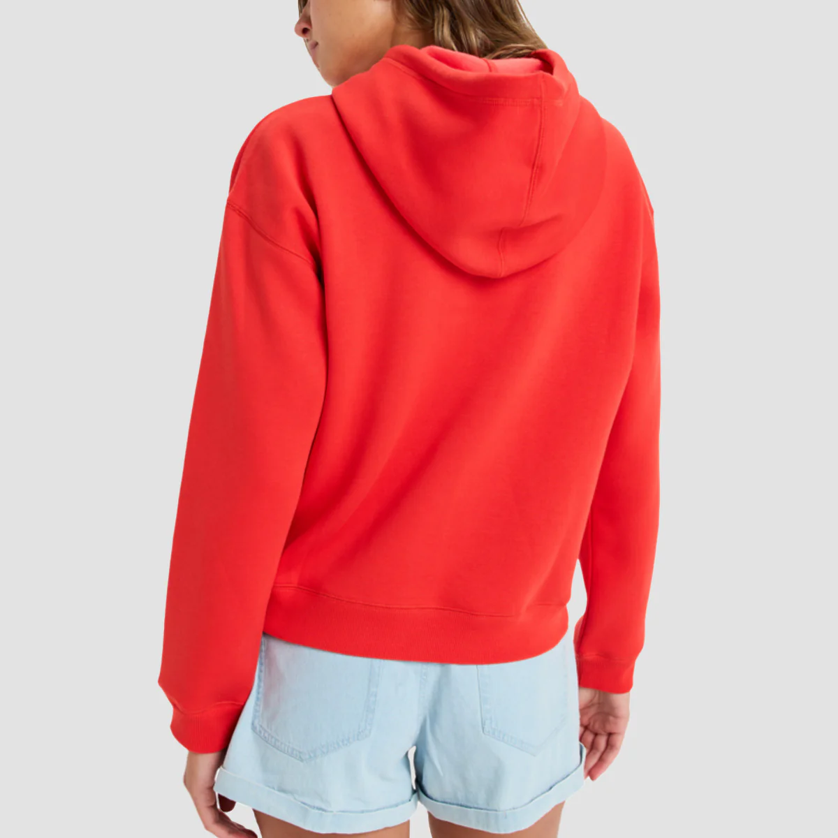 Roxy Perfect Place Pullover Hoodie Poppy Red - Womens - Image 2