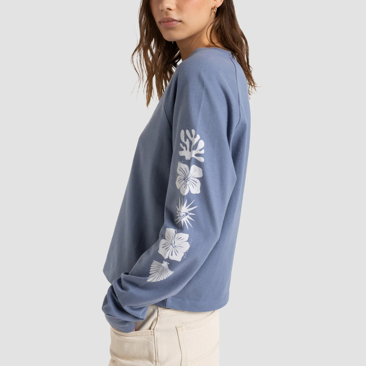 Roxy Riad Surf Longsleeve T-Shirt Wild Wind - Womens - Image 2