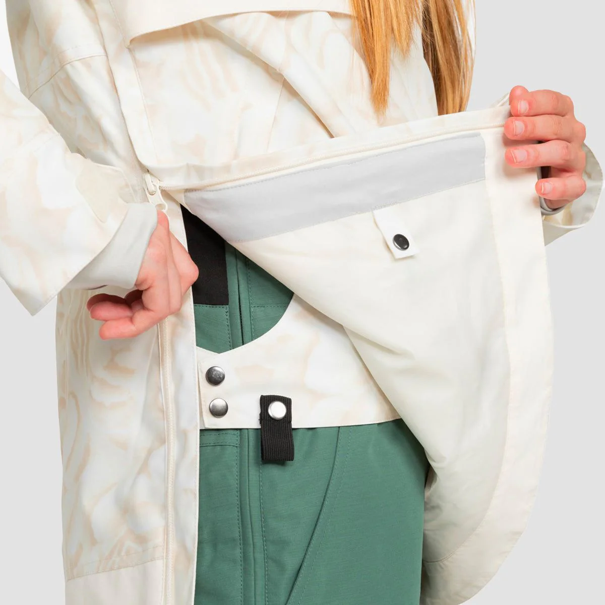 Roxy Shelter 10K Pullover Snow Jacket Glow - Womens - Image 3